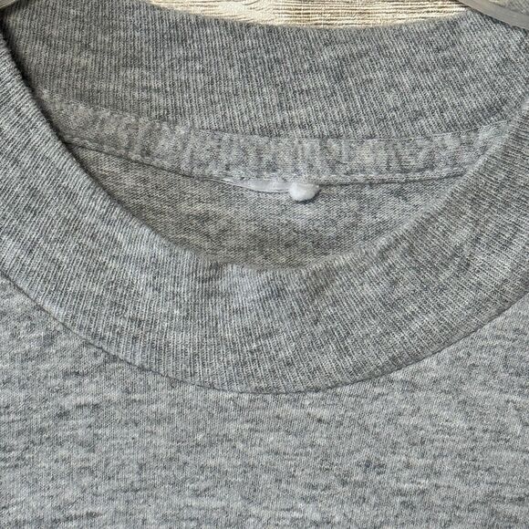 Vintage Iowa Barnstormers AFL T Shirt Adult XL Gray 90s Arena Football Cut Tag - Picture 3 of 6